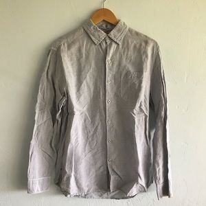 Tommy Bahama Green Long Sleeve Button Up Dress Shirt